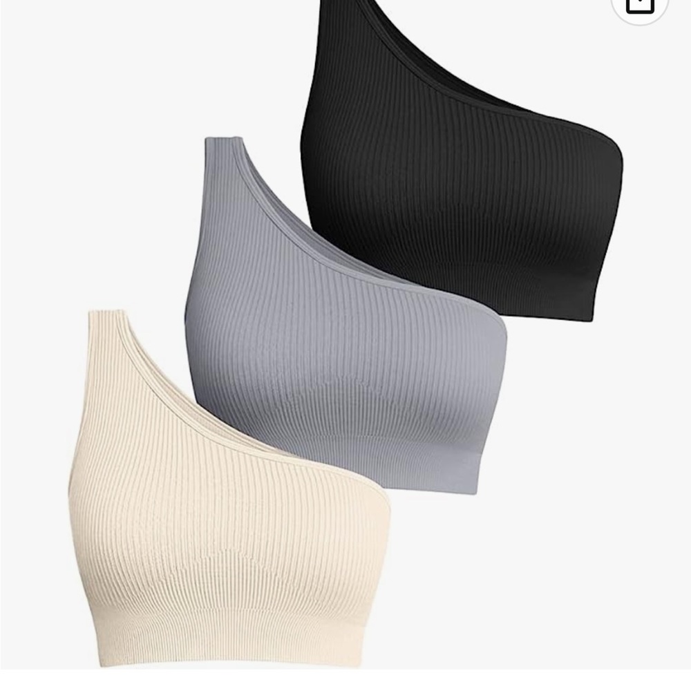Women's 3 Piece Medium Support Crop Top - NWT Size Medium - Picture 2 of 5